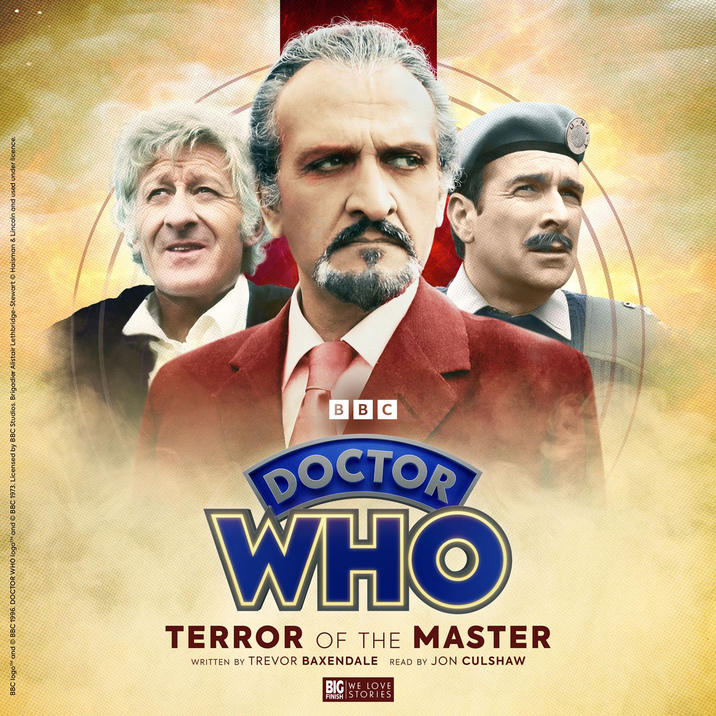 Terror of the Master re-release audiobook cover