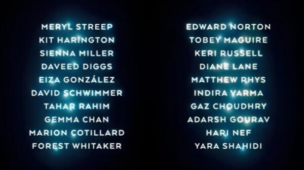 Extrapolations cast (trailer screenshot)
