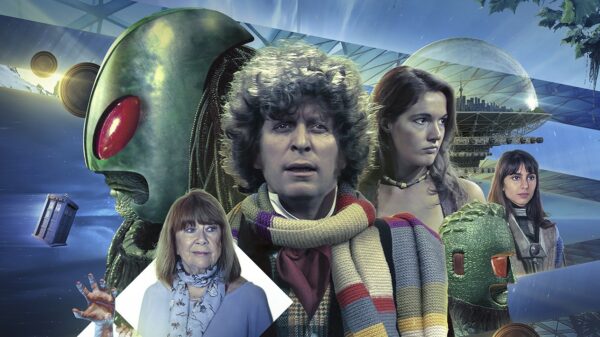 Doctor Who The Fourth Doctor Adventures - New Frontiers boxset cover art crop