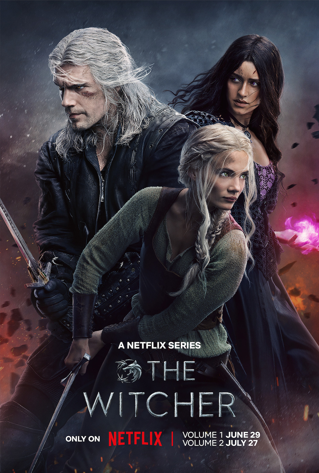The Witcher Season 3 - second poster with release dates