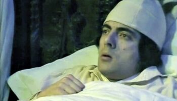 Rowan Atkinson in Blackadder's Christmas Carol