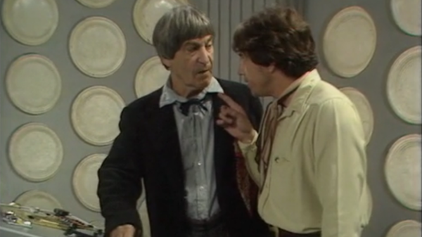The Two Doctors - The 2nd Doctor (Patrick Troughton) with James Robert McCrimmon (Frazer Hines)