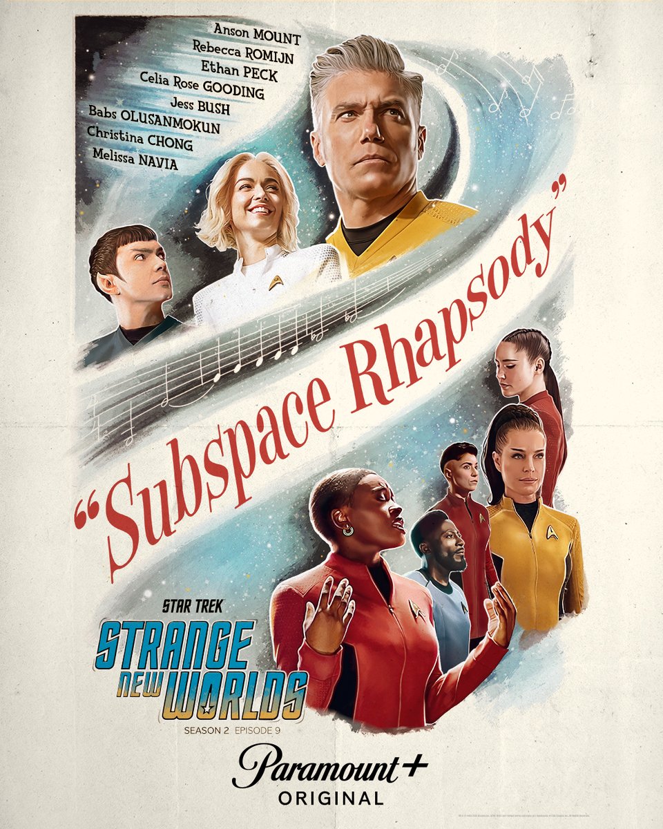 Star Trek: Strange New Worlds - Subspace Rhapsody poster