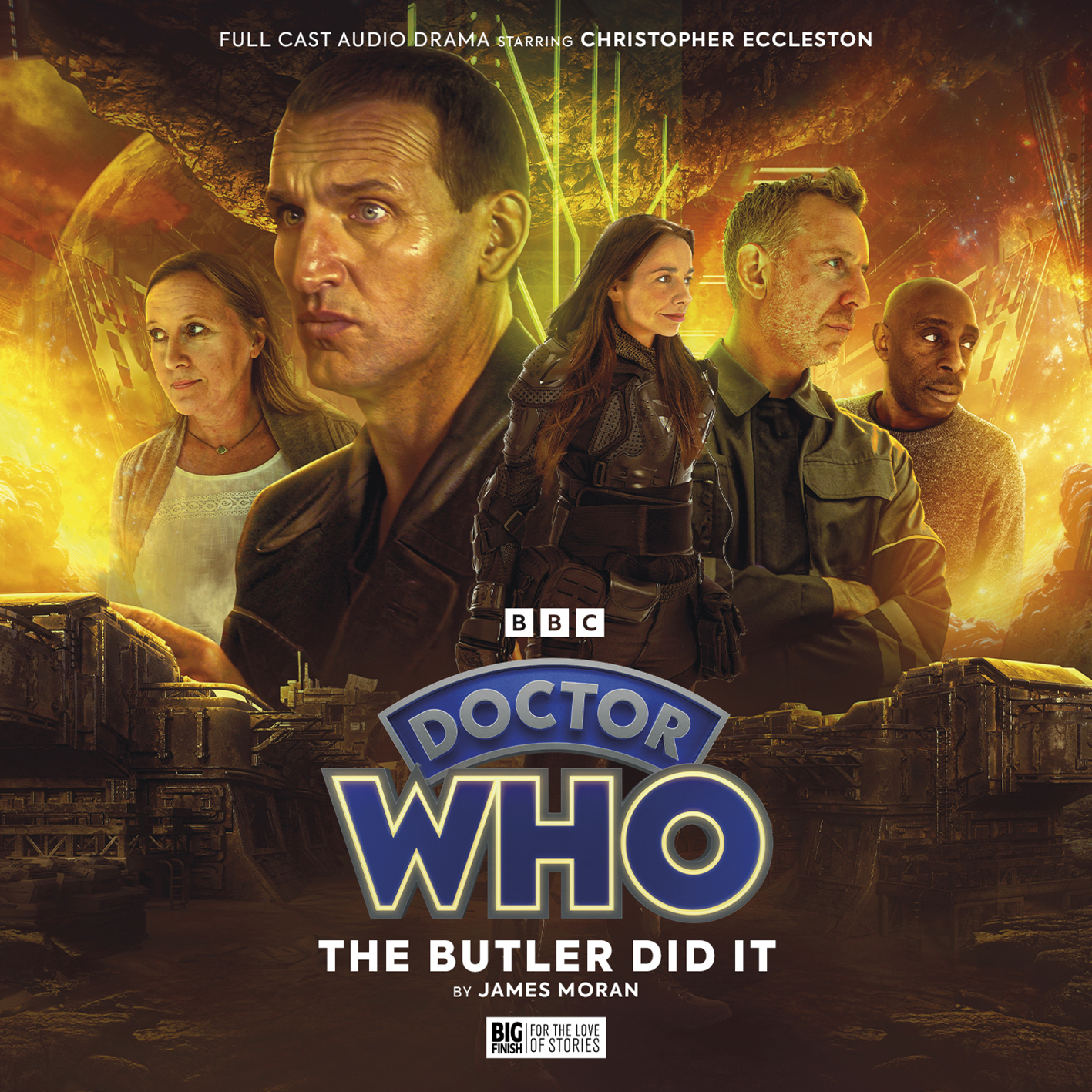 The Ninth Doctor Adventures 3.2 Travel in Hope - The Butler Did It cover art