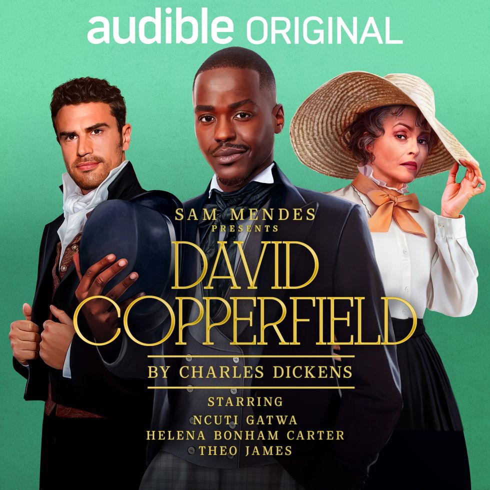 Sam Mendes presents David Copperfield cover - Theo James, Ncuti Gatwa, Helena Bonham Carter