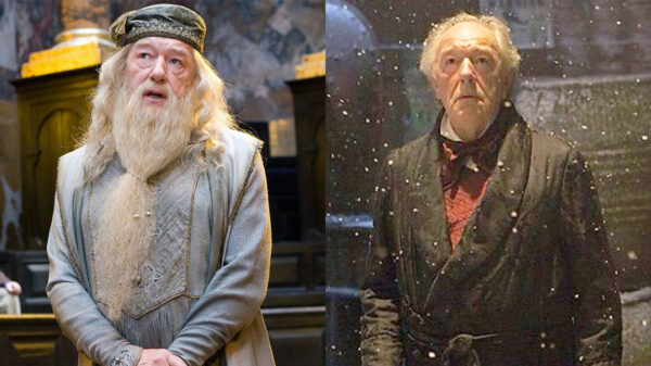 Sir Michael Gambon as Albus Dumbledore and Kazran Sardick