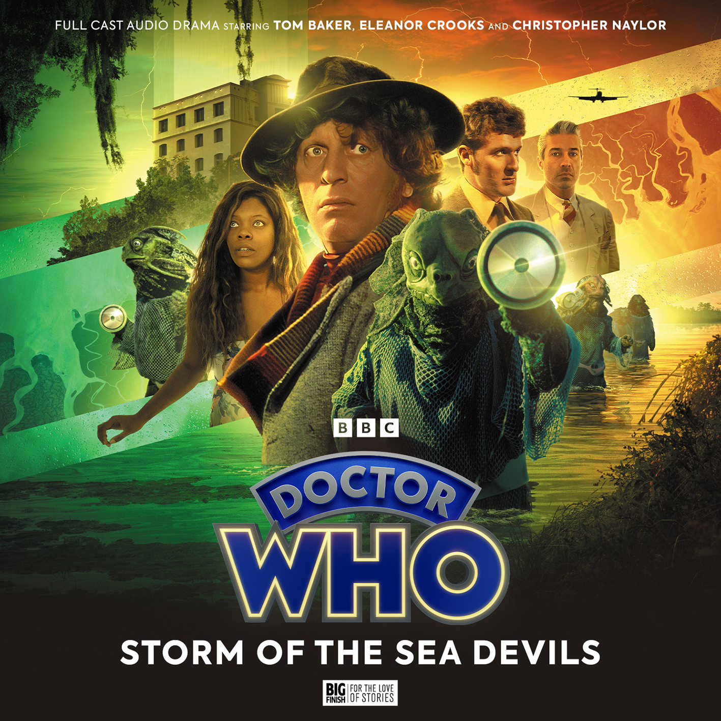 Doctor Who - The Fourth Doctor Adventures: Storm of the Sea Devils cover art