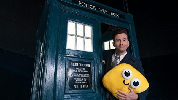 David Tennant as The Fourteenth Doctor reading the Cbeebies Bedtime Story