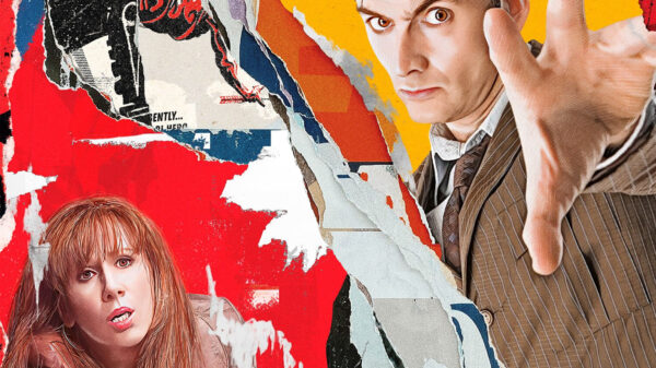 Doctor Who Pest Control Vinyl cover with Catherine Tate and David Tennant
