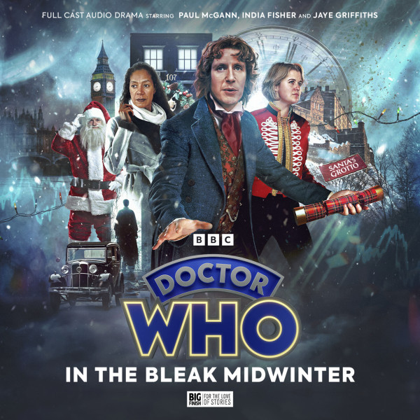 Doctor Who - The Eighth Doctor Adventures: In the Bleak Midwinter cover art - version 2 adds Charlie Pollard