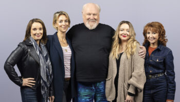 Nicola Bryant, Miranda Raison, Colin Baker, Lisa Greenwood, Bonnie Langford