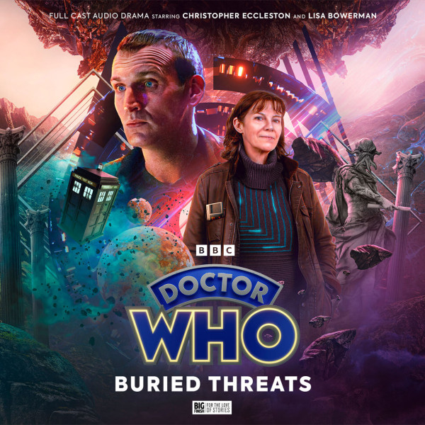 The Ninth Doctor Adventures - Buried Threats cover art
