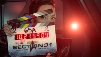 Star Trek: Section 31 - Michelle Yeoh with clapperboard