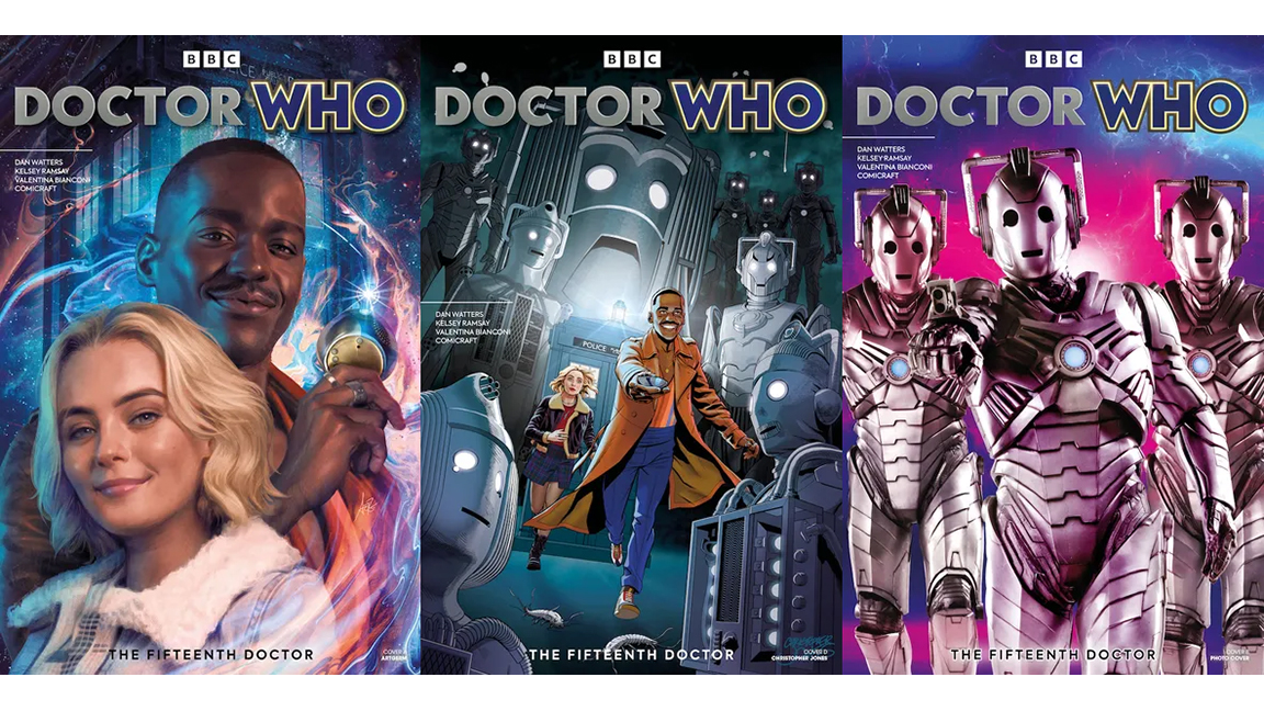 Fifteenth Doctor Who comic covers - CultBox