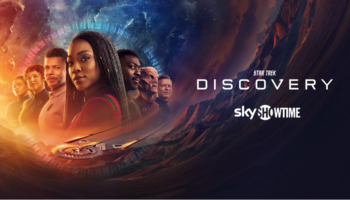 Star Trek: Discovery Final Season poster with Sky Showtime branding