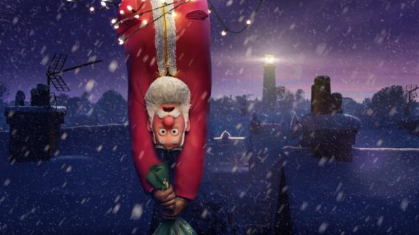 That Christmas - Santa hanging upside down