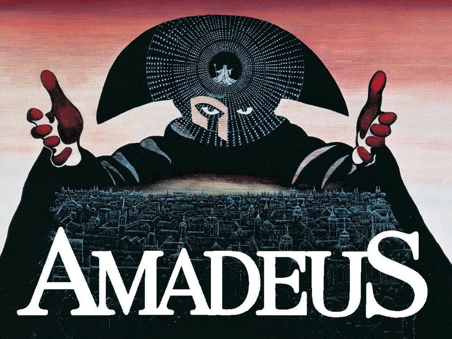 Amadeus - 1984 movie version poster image