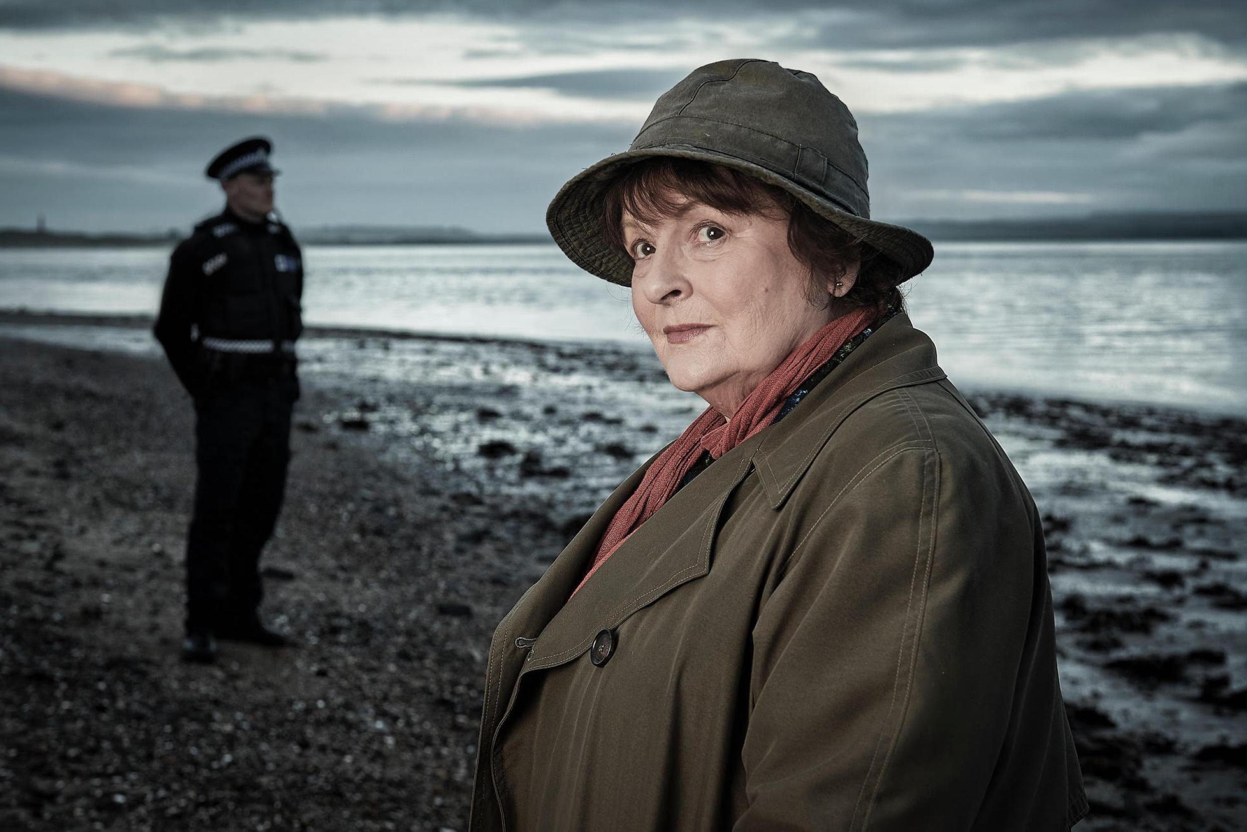 Vera Brenda Blethyn films her final series