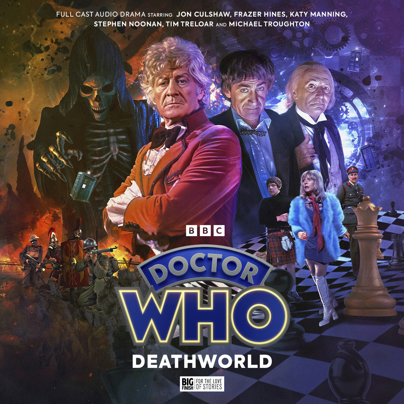 Doctor Who - The Lost Stories 8.1 Deathworld cover art
