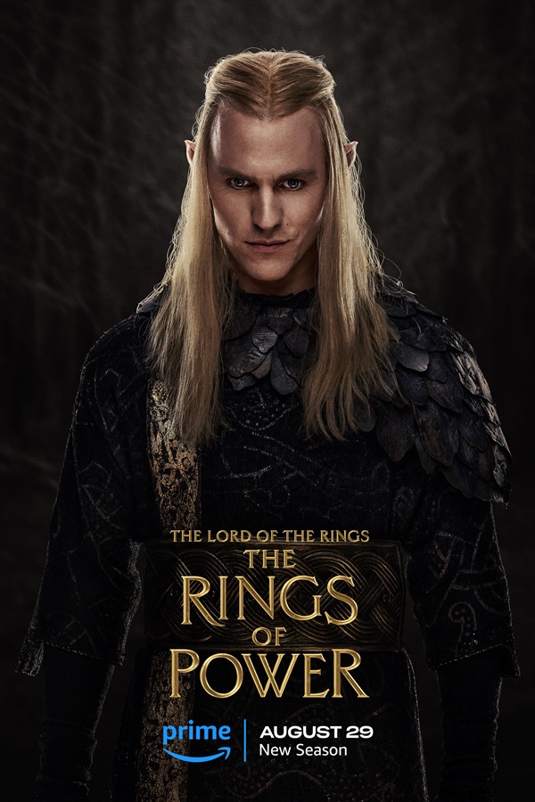 The Lord of the Rings: The Rings of Power Season Two poster - Charlie Vickers as Sauron