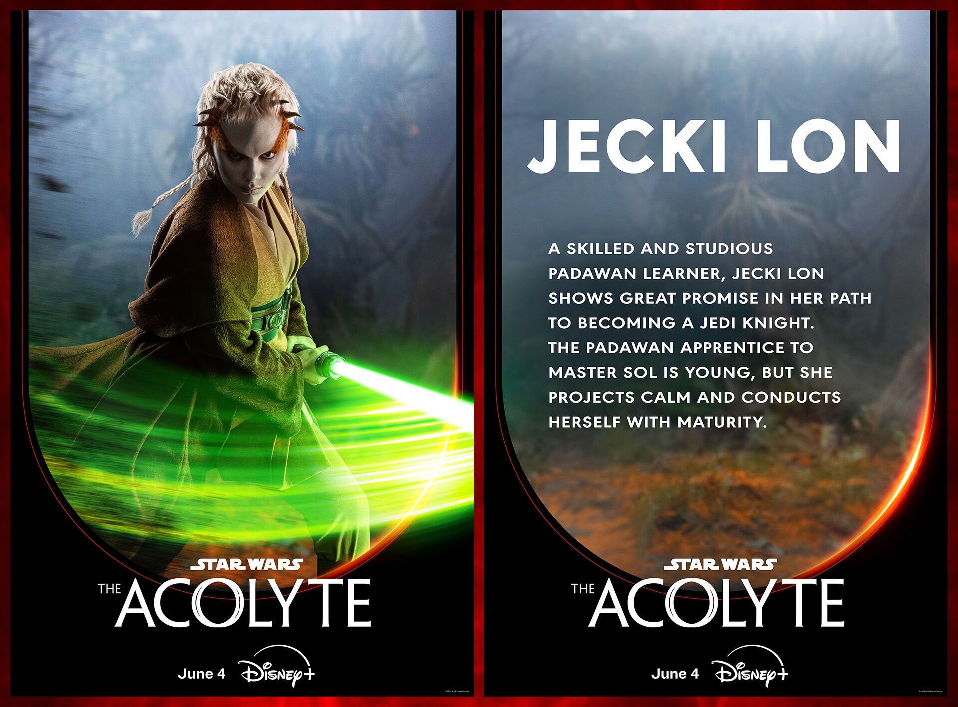 Star Wars The Acolyte - Jedi Padawan Jecki Lon