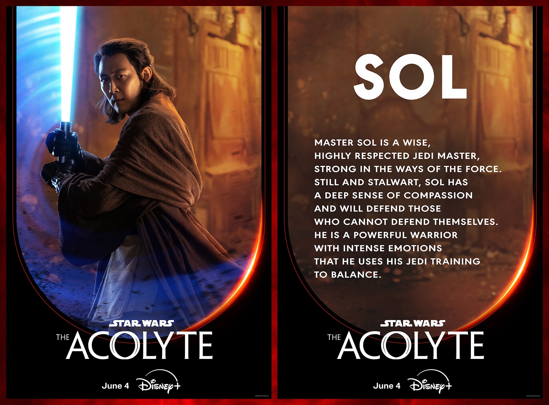 Star Wars: The Acolyte - new character posters