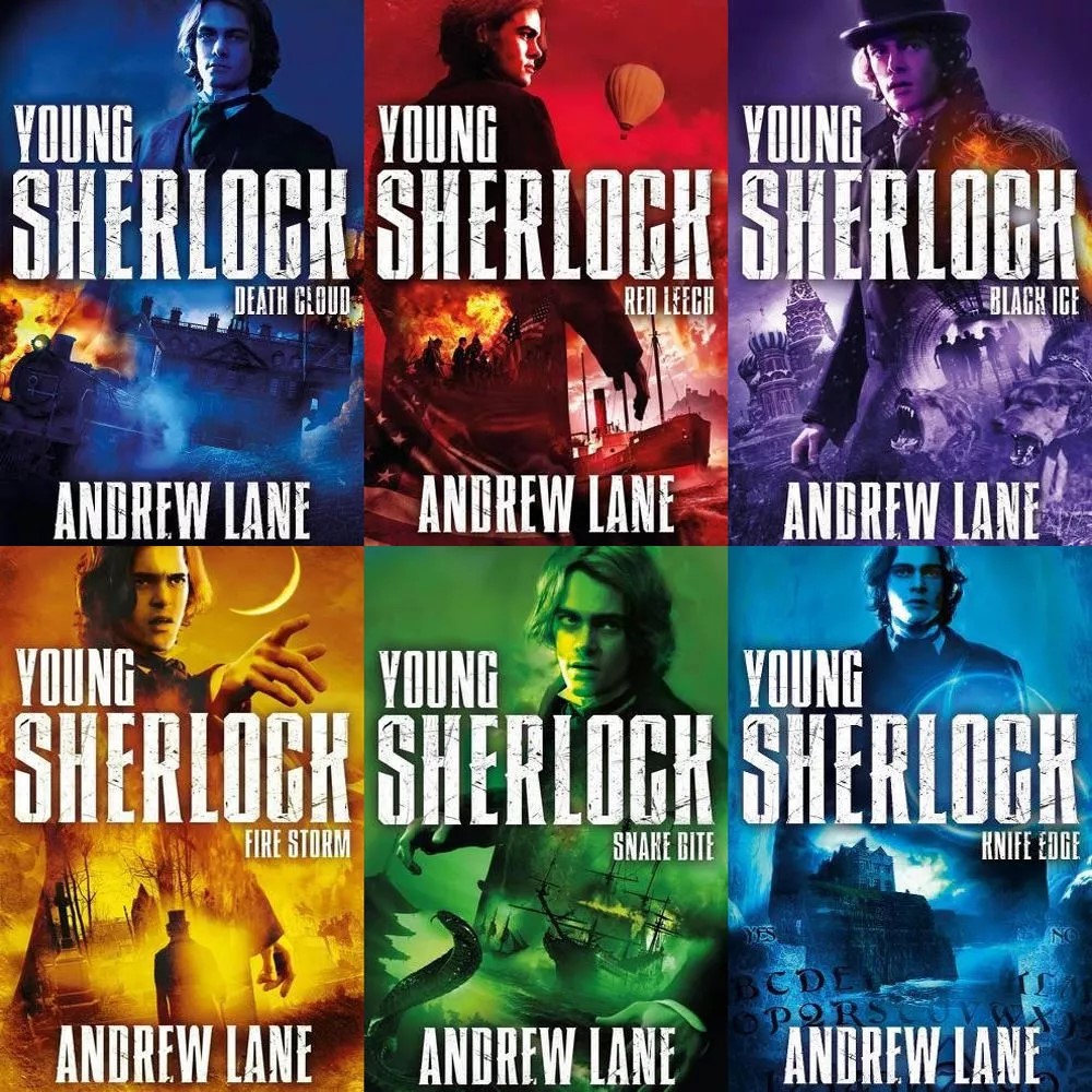 Young Sherlock book covers