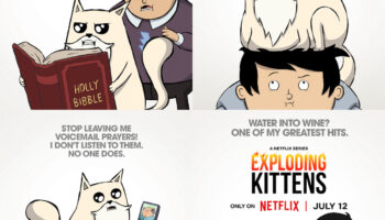 Exploding Kittens posters