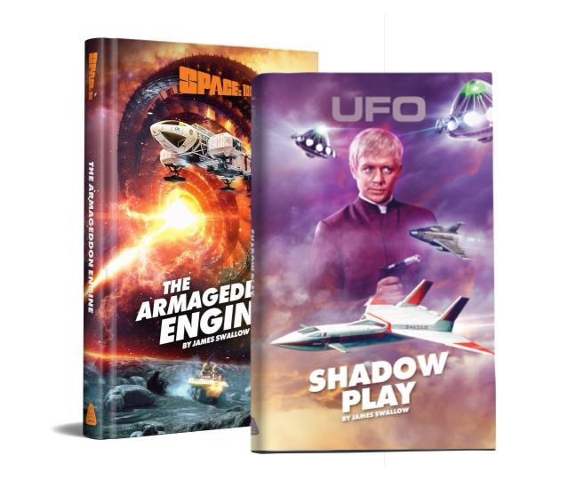 James Swallow Anderson novellas - Space: 1999 - The Armageddon Engine & UFO Shadow Play