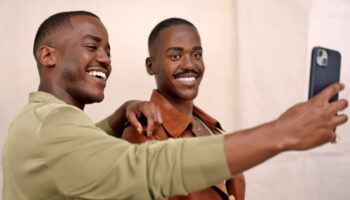 Seeing Double: Ncuti Gatwa meets his wax work at Madame Tussauds