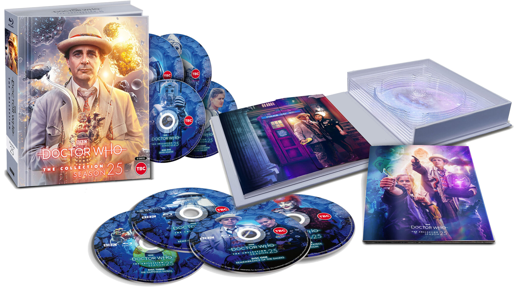 Doctor Who Season 25: The Collection Blu-ray Range Announced