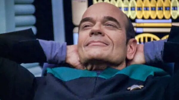 Robert Picardo as the Emergency Medical Hologram "The Doctor" on Star Trek: Voyager