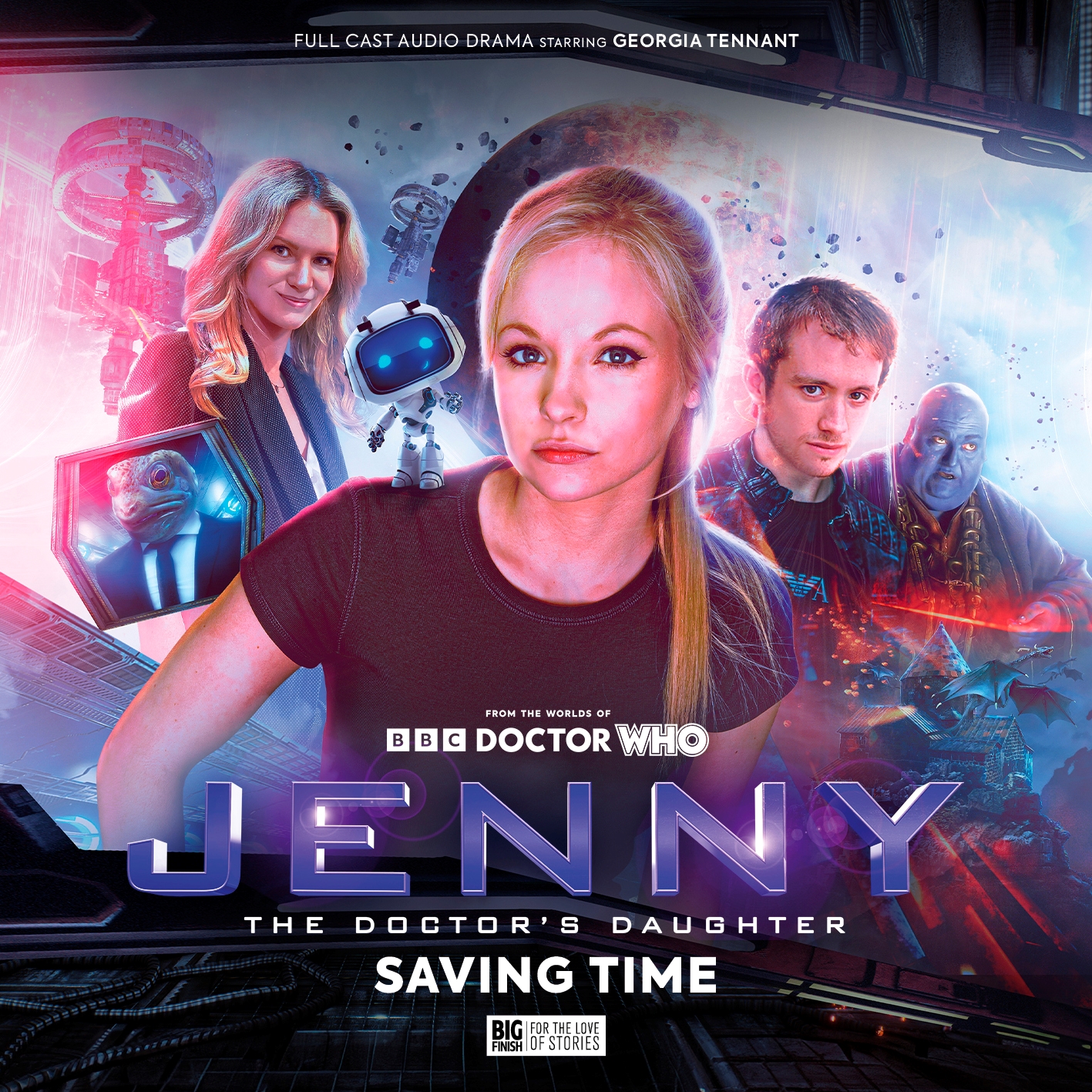 Jenny- The Doctor's Daughter: Saving Time cover art