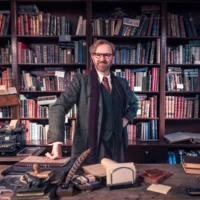 Mark Gatiss in Bookish