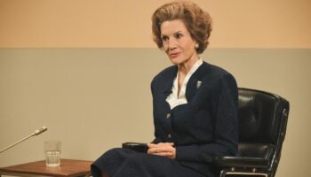 Brian and Margaret: Harriet Walter as Mrs Thatcher