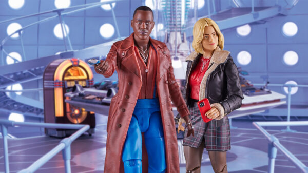 Doctor Who Fifteenth Doctor and Ruby action figures