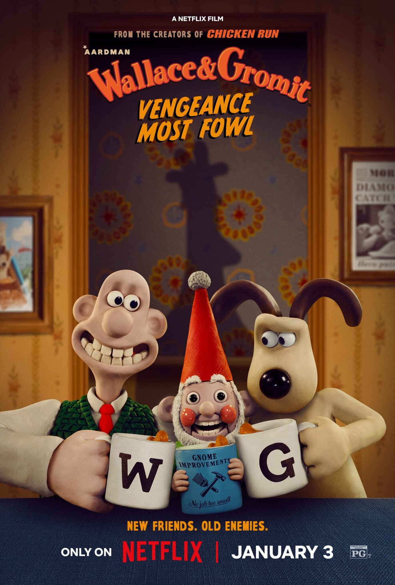 Wallace And Gromit – First Teaser Trailer For 'Vengeance Most Fowl'