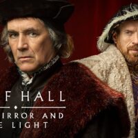 Wolf Hall:The Mirror and the Light - Thomas Cromwell (Mark Rylance) and King Henry VIII (Damian Lewis)