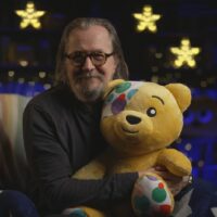 Gary Oldman with Pudsey