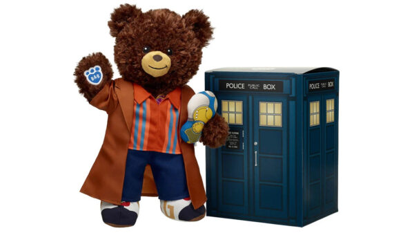 Fifteenth Doctor Build-a-Bear with TARDIS box