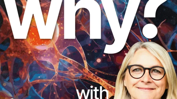 Why? with Emma Kennedy podcast logo