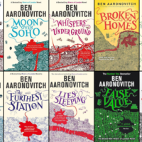 Rivers of London series book covers