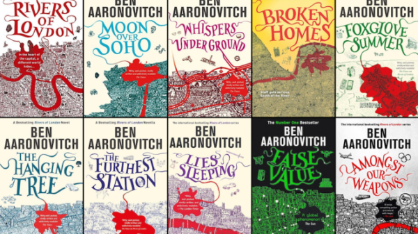 Rivers of London series book covers