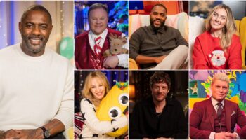 Cbeebies Bedtime Stories readers Christmas 2024 - Idris Elba, Justin Fletcher, Mo Gilligan, Perrie, Kylie, James Norton and Cody Rhodes