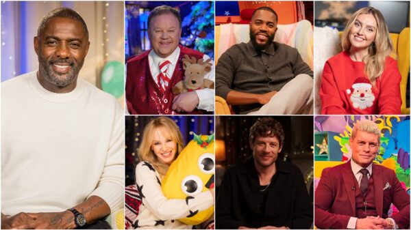 Cbeebies Bedtime Stories readers Christmas 2024 - Idris Elba, Justin Fletcher, Mo Gilligan, Perrie, Kylie, James Norton and Cody Rhodes