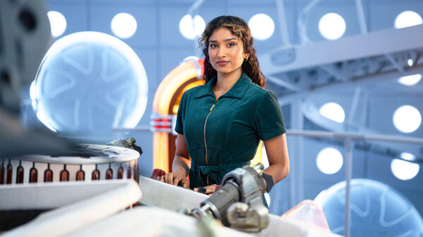 Varada Sethu as Belinda Chandra in Doctor Who season 2