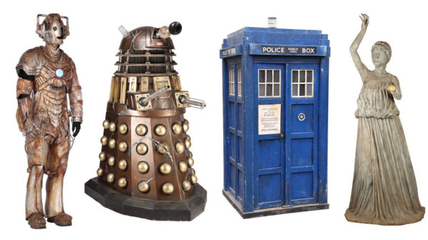 Doctor Who props up for auction