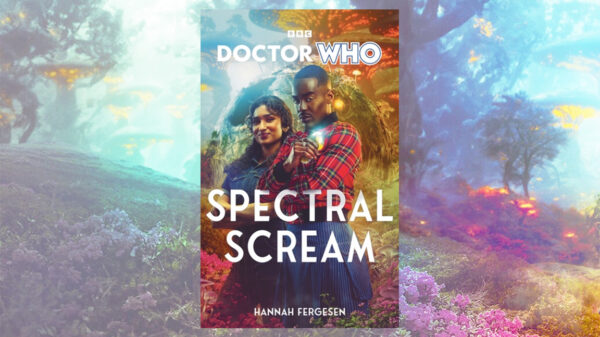 Doctor Who: Spectral Scream by Hannah Fergesen novel cover art