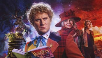 The Sixth Doctor Adventures - The Cosmos and Mrs Clarke cover art crop