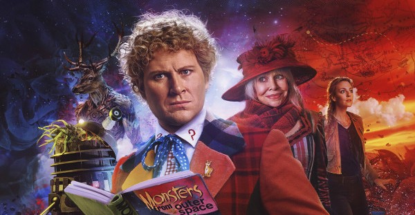 Doctor Who: The Sixth Doctor Adventures: The Cosmos and Mrs Clarke cover art crop
